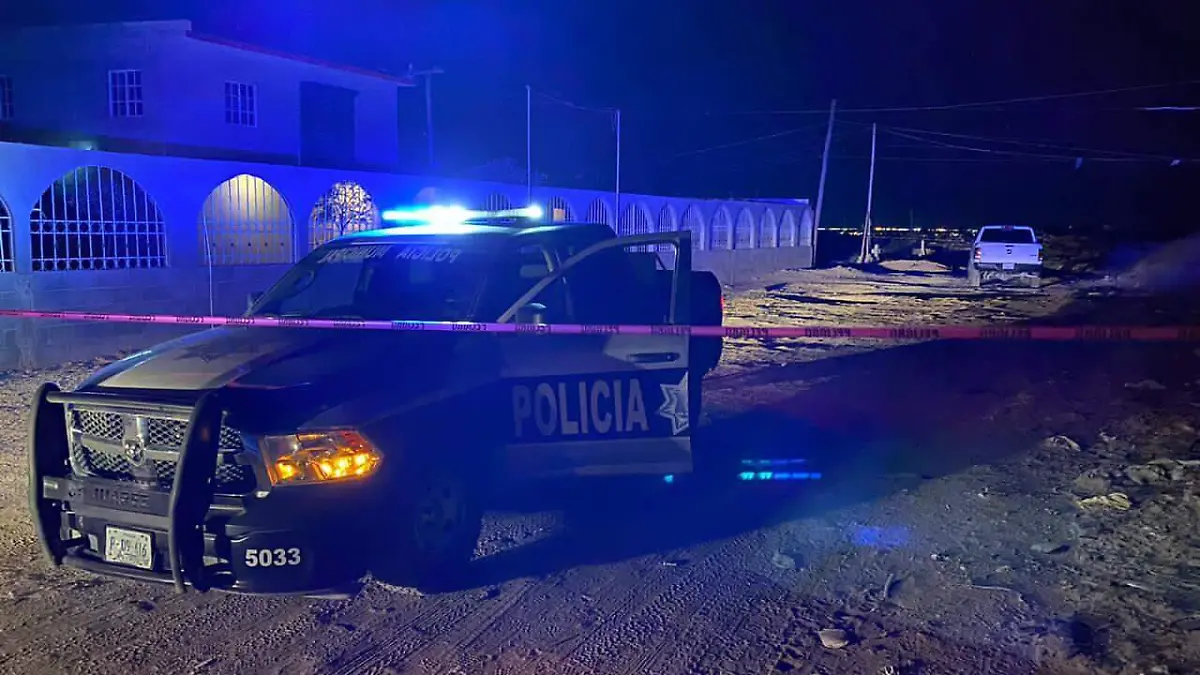 policia noche asesinan mujer